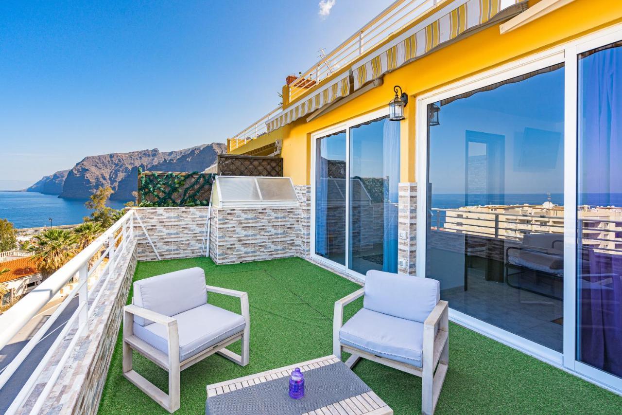 Luxury Apartment With Stunning Ocean View Puerto de Santiago (Tenerife) Exterior foto